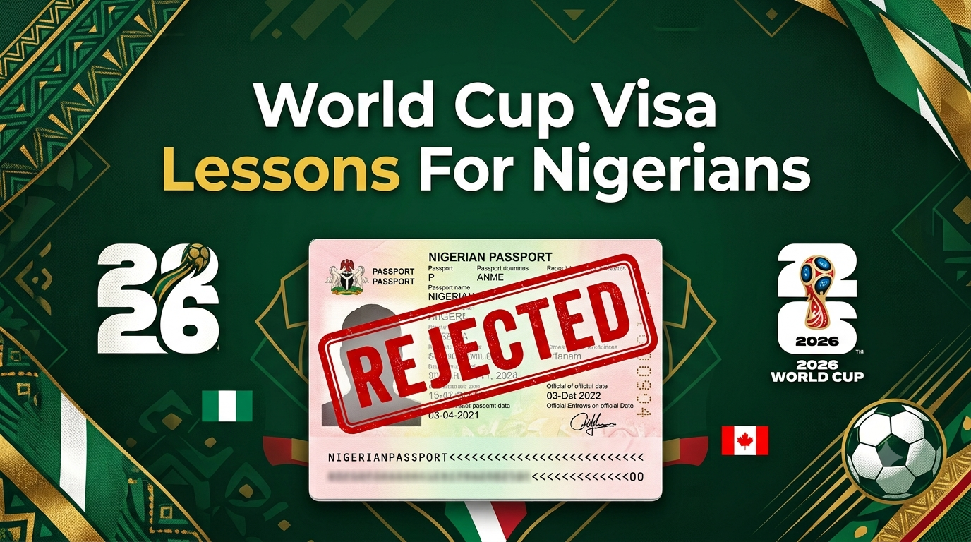 Nigeria Ranked Among Countries With Highest Canada World Cup Visa Refusals: What Travelers Can Learn